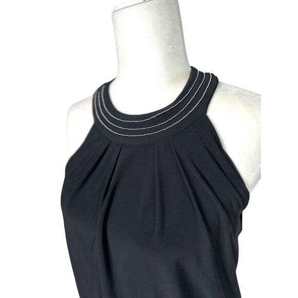 White House Black Market Drop Waist Open Back Cocktail Party Dress Size Small - Picture 2 of 10